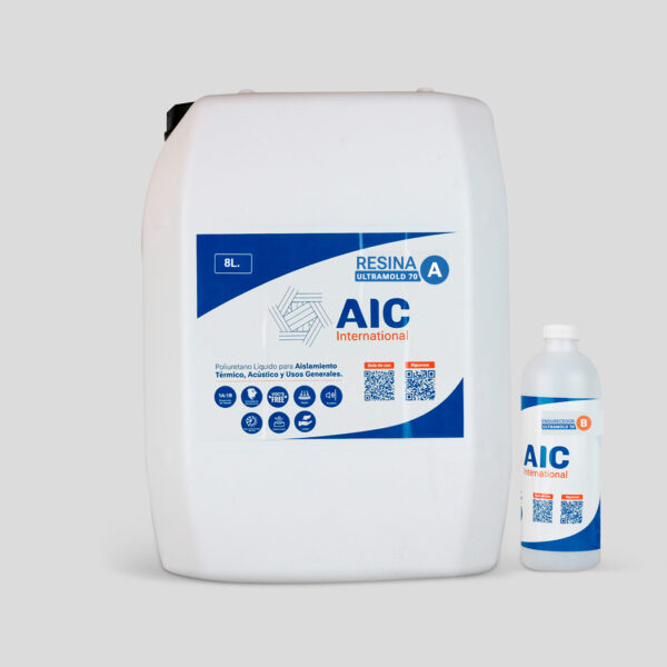 RESINA POLIURETANO AIC ULTRAMOLD70 8L.