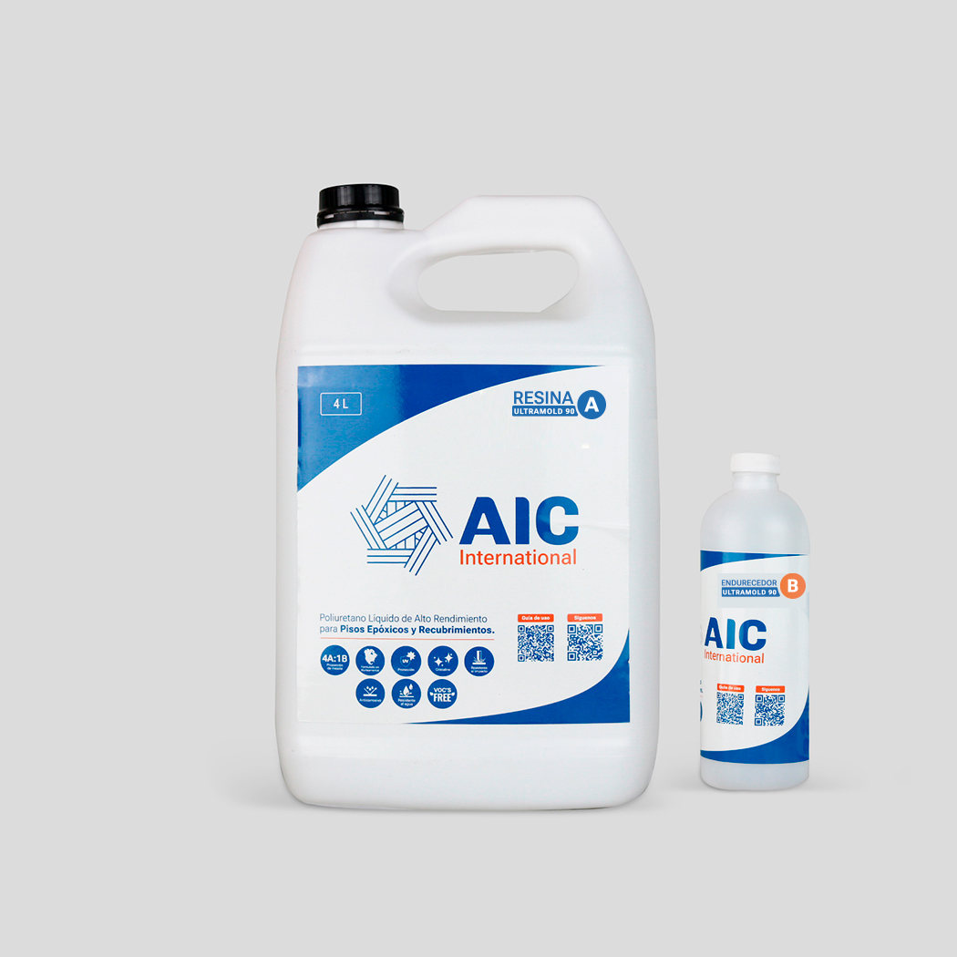RESINA POLIURETANO AIC ULTRAMOLD90 4L.